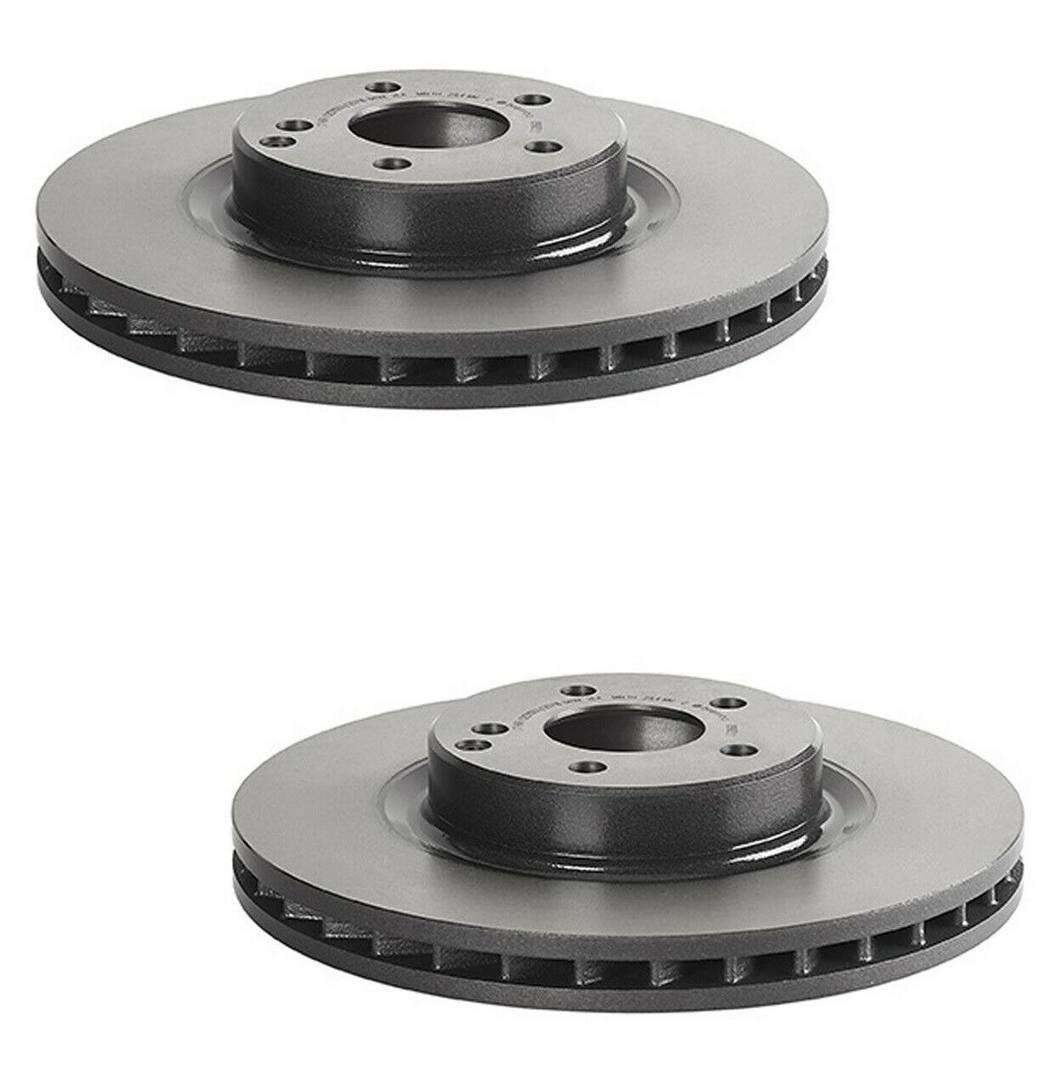 Mercedes Brakes Kit - Pads & Rotors Front and Rear (330mm/300mm) (Ceramic) 2115401717 - Brembo 3805529KIT